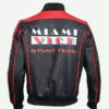 Ryan Gosling The Fall Guy Miami Vice Black Leather Jacket