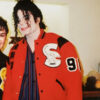 Sailors Michael Jackson Red Varsity Jacket