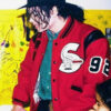 Sailors Michael Jackson Red Varsity Jacket