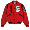 Sailors Michael Jackson Red Varsity Jacket