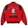 Sailors Michael Jackson Red Varsity Jacket