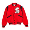 Sailors Michael Jackson Red Varsity Jacket