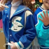 Sailors Michael Jackson Red Varsity Jacket