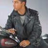 Shia Labeouf Indiana Jones 4 Leather Motorcycle Jacket