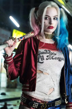 Suicide Squad Harley Quinn Cosplay Jacket