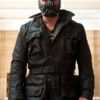 The Dark Knight Rises Tom Hardy Black Leather Jacket