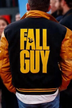 The Fall Guy Ryan Gosling Black Varsity Jacket