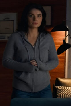 The Perfect Couple Amelia Sacks Gray Hoodie