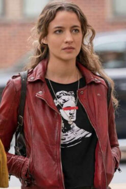 The Republic of Sarah S01 Sarah Cooper Red Jacket