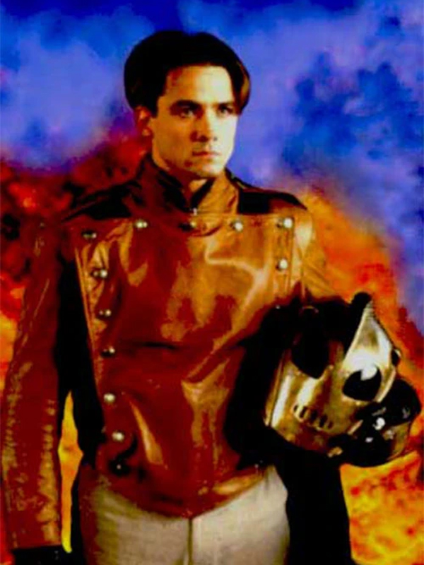 The Rocketeer Bill Clifford Brown Leather Jacket