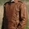 The Rocketeer Bill Clifford Brown Leather Jacket