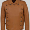 The Rocketeer Bill Clifford Brown Leather Jacket