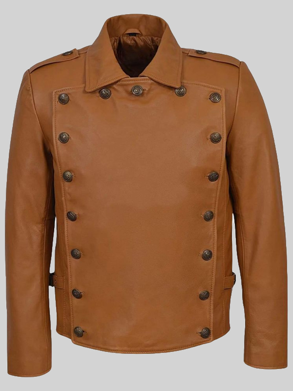 The Rocketeer Bill Clifford Brown Leather Jacket