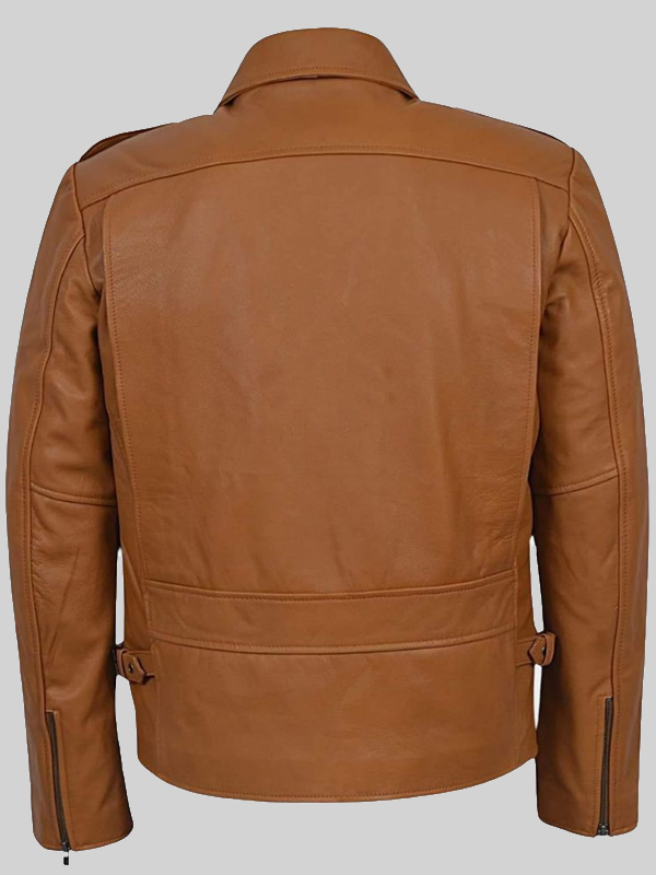 The Rocketeer Bill Clifford Brown Leather Jacket