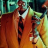 The Shrunken Head Bob Beetlejuice Costume Yellow Suit