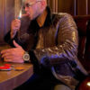 Top G Andrew Tate Brown Shearling Leather Jacket