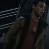Uglies David Brown Leather Shearling Coat