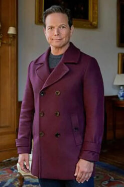 A Merry Scottish Christmas Scott Wolf Purple Coat