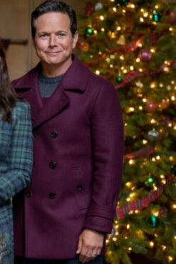 Alternative view of A Merry Scottish Christmas Scott Wolf Purple Coat