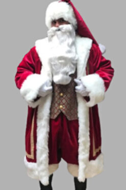 Christmas Santa Claus Red Costume
