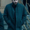 Defending Jacob Chris Evans Gray Wool Coat