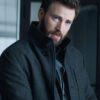 Defending Jacob Chris Evans Gray Wool Coat