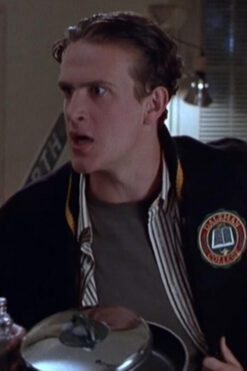 Jason Segel Dead Man on Campus Varsity Jacket