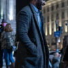 Luther DCI Idris Elba Gray Wool Coat