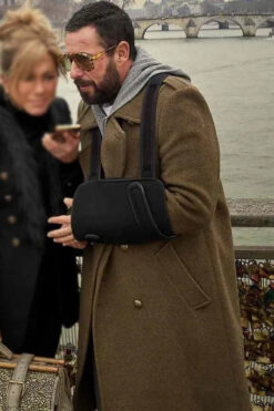 Murder Mystery 2 Adam Sandler Brown Wool Coat