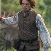Outlander S03 Jamie Fraser Brown Wool Vest