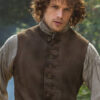 Outlander S03 Jamie Fraser Brown Wool Vest