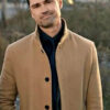 Road Trip Romance Corey Sevier Brown Wool Coat