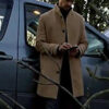 Road Trip Romance Corey Sevier Brown Wool Coat