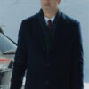 Stephen Huszar A Royal Christmas Crush Blue Wool Coat