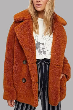 Yellowstone S5 Beth Dutton Orange Fur Coat