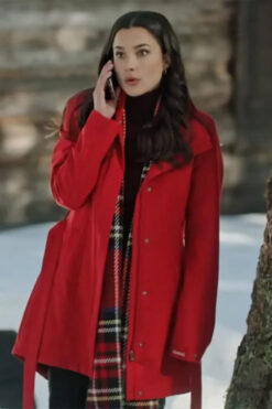 Kim Jones The Christmas Retreat Red Wool Coat