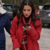Kim Jones The Christmas Retreat Red Wool Coat