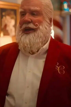 The Santa Clauses S02 Tim Allen Red Velvet Blazer
