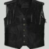 Barbie Ryan Gosling Black Leather Vest