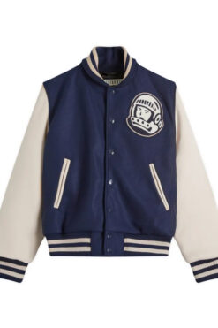 Billionaire Boys Club Blue Varsity Jacket
