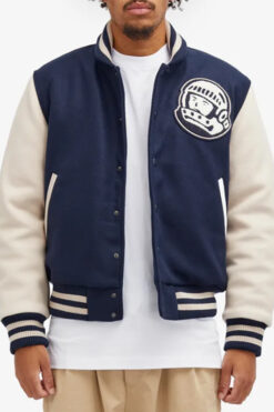 Billionaire Boys Club Blue Varsity Jacket