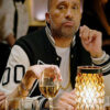Kenya Barris Blackaf LV Black Varsity Jacket