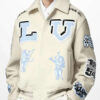 Peso Pluma Louis Vuitton Varsity Jacket