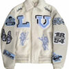 Peso Pluma Louis Vuitton Varsity Jacket