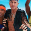 Barbie Ryan Gosling Black Leather Vest