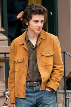 Timothee Chalamet A Complete Unknown Leather Jacket