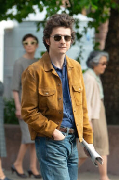 Timothee Chalamet A Complete Unknown Leather Jacket