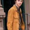 Timothee Chalamet A Complete Unknown Leather Jacket