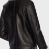 Womens Aviator Sheepskin Shearling Leather Jacket