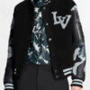 The Kid Laroi Wrong LV Camo Varsity Jacket